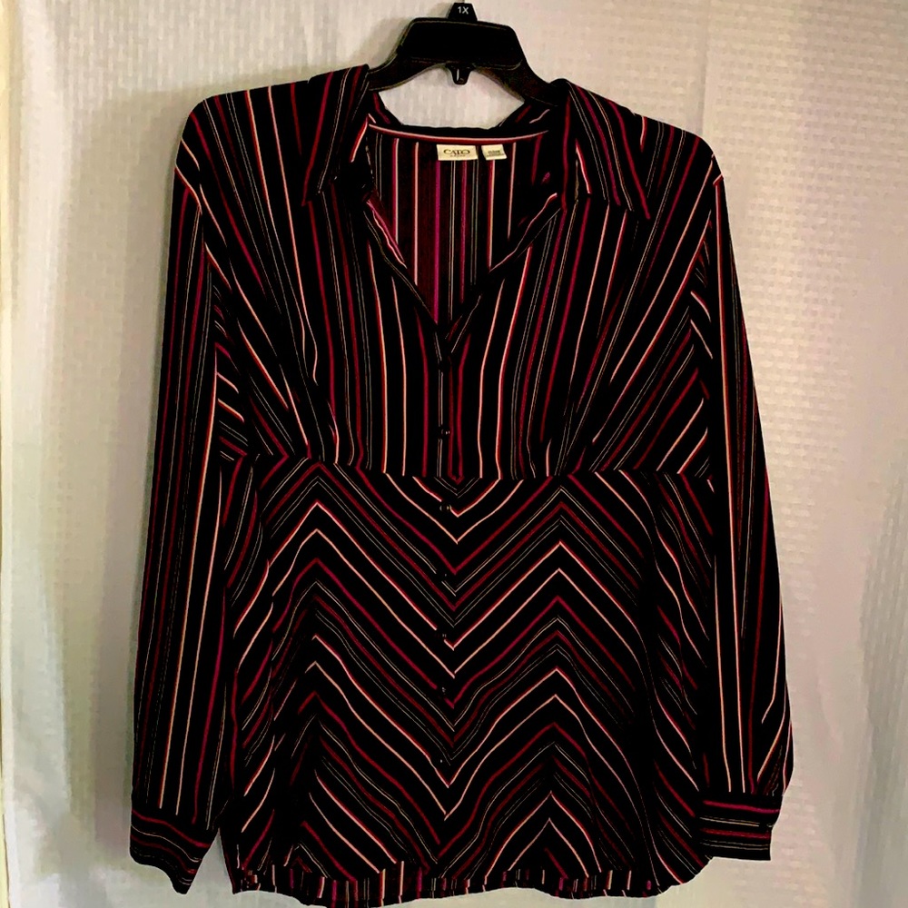 CATO button down Shirt size 22/24W